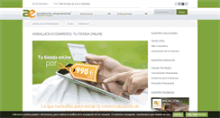 Desktop Screenshot of andaluciaempresarial.com